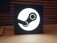 Steam USB LED Light Up Sign