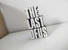 The Last Of Us 3d Logo Desk