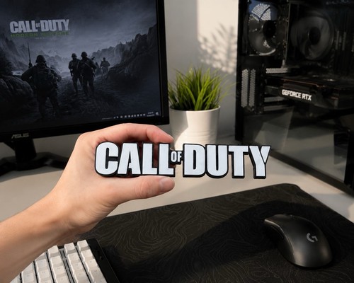Custom call duty logo sign - custom,