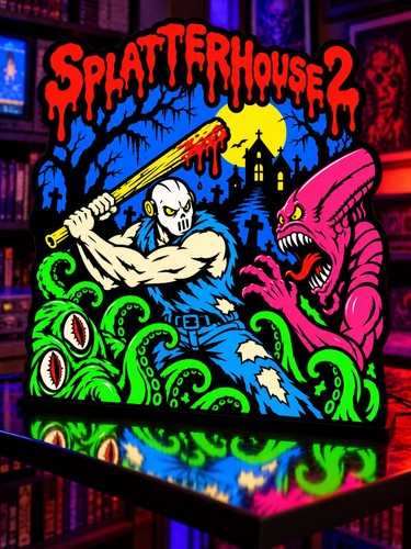 Splatterhouse led light box - 2,