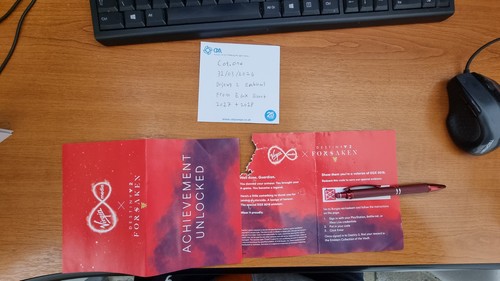 Destiny rare event - rare, emblem