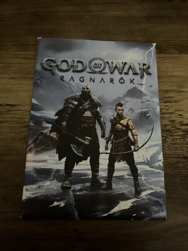 God war ragnarok tin - of, poster